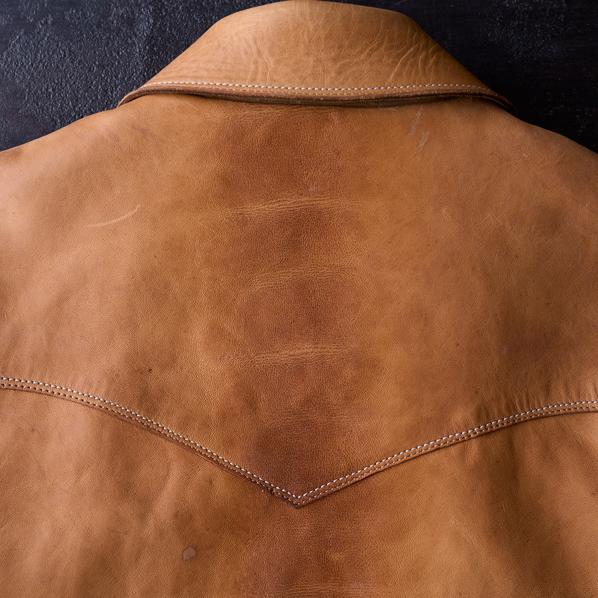 No.69 Union Jacket | Stone-Washed Horween® DHF Horsehide