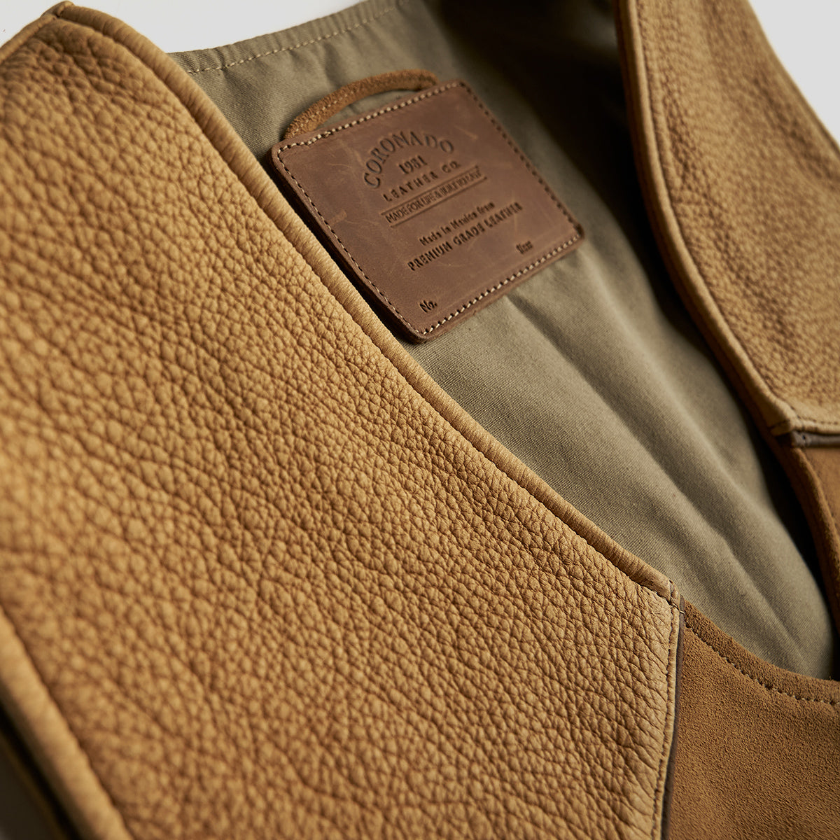 Horween® Deerksin & Suede Circle-C Vest | L.E. x15