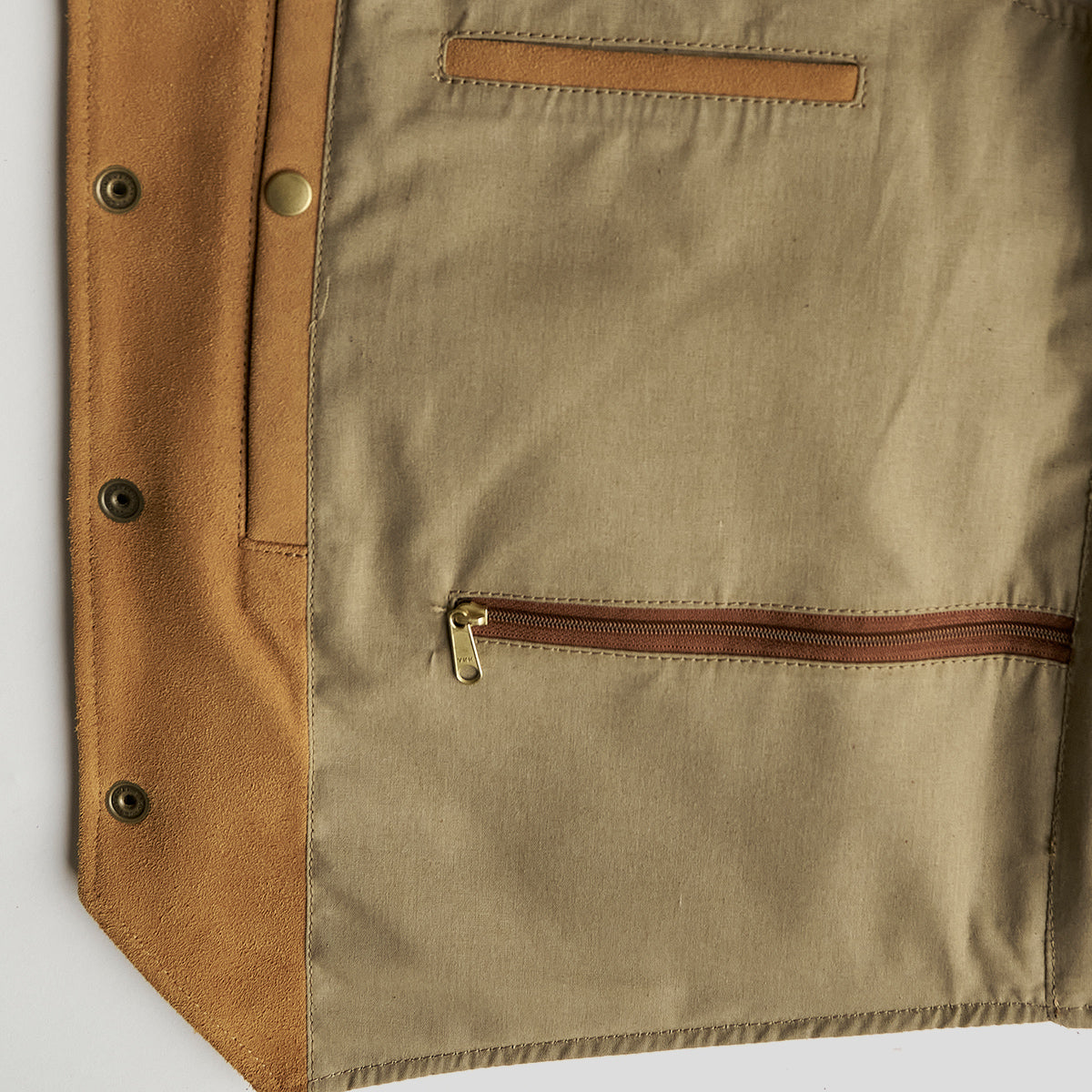 Horween® Deerksin & Suede Circle-C Vest | L.E. x15
