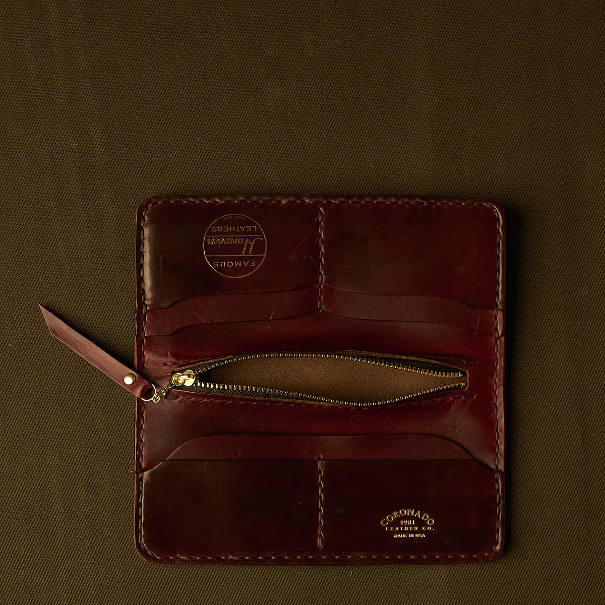 new Garrison Horsehide Long Wallet | #8