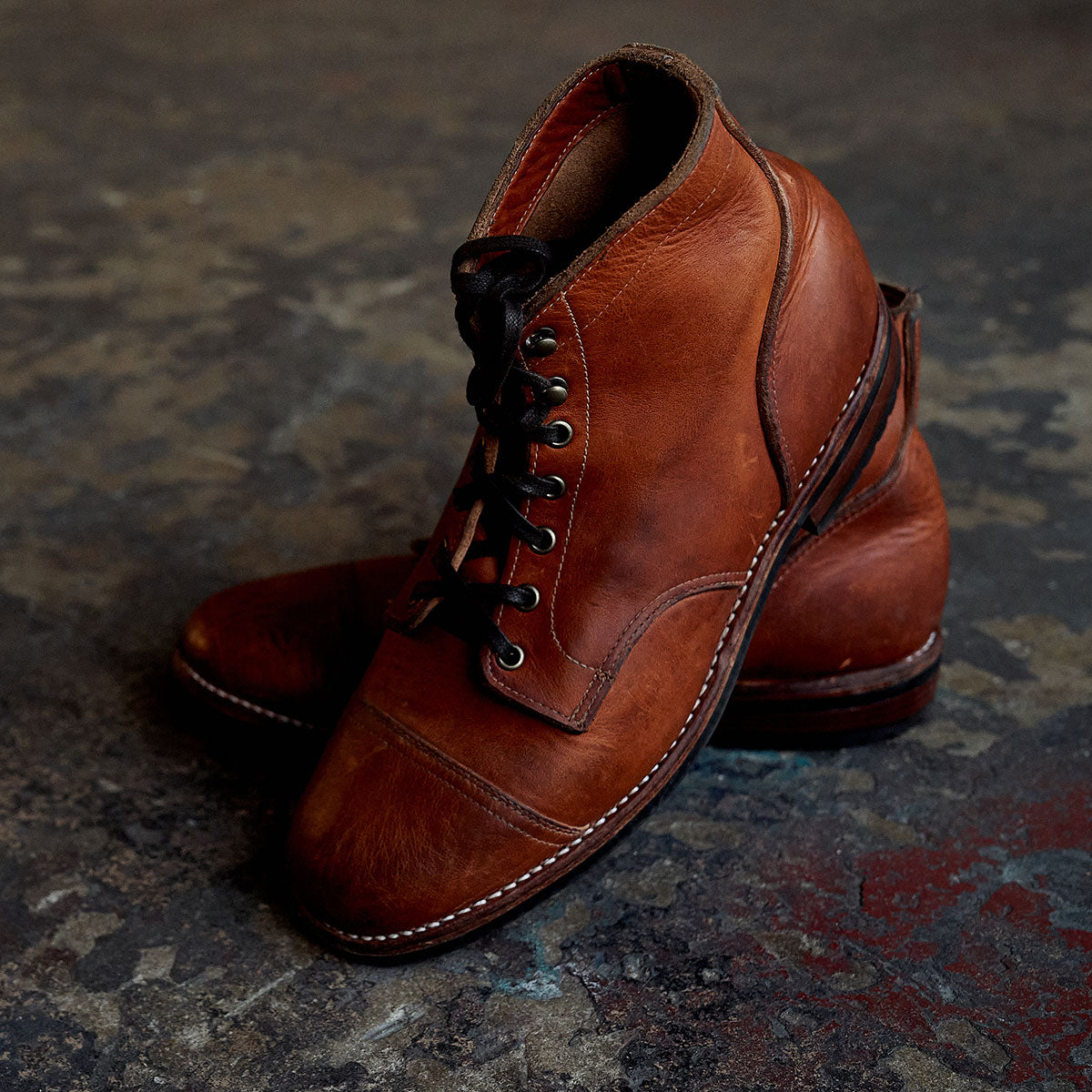 Vintage Rios Boot No.92 | Stone-Washed Tan