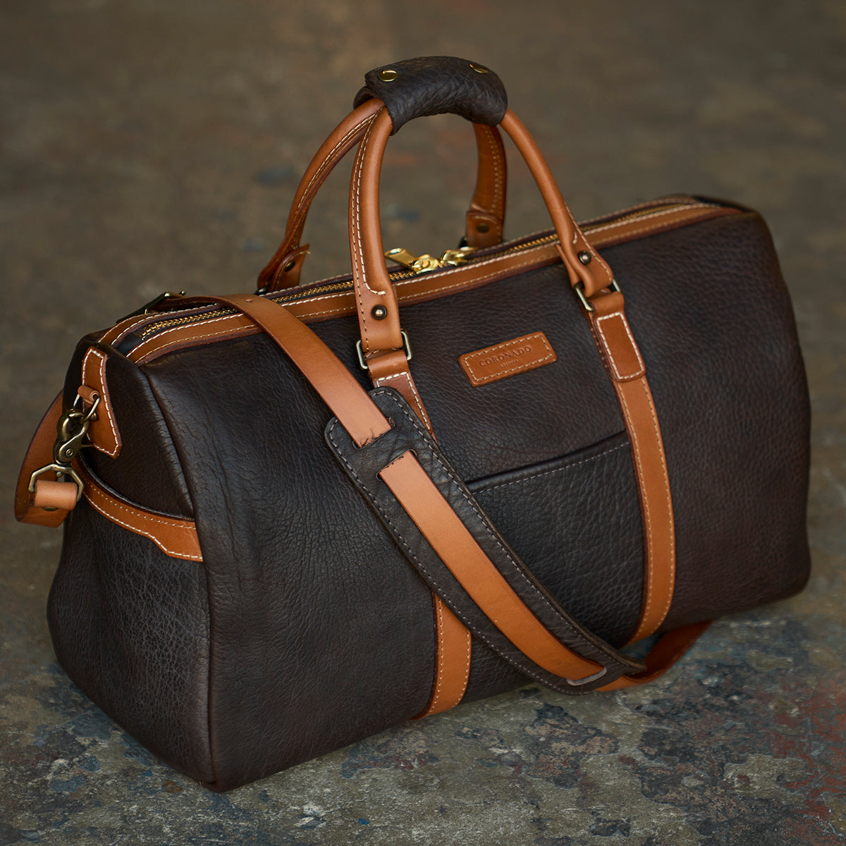 The Bison Duffel No.007 | LE Brown x 2