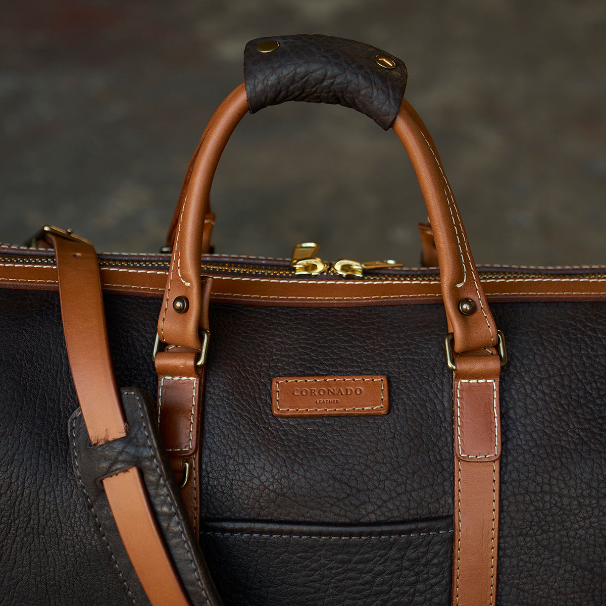 The Bison Duffel No.007 | LE Brown x 2