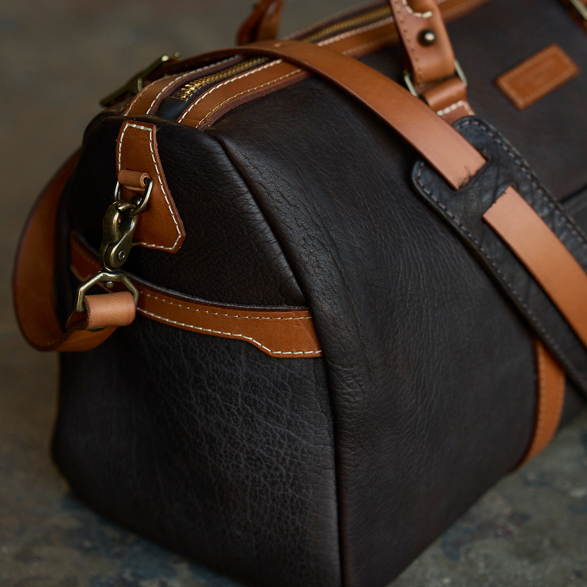 The Bison Duffel No.007 | LE Brown x 2
