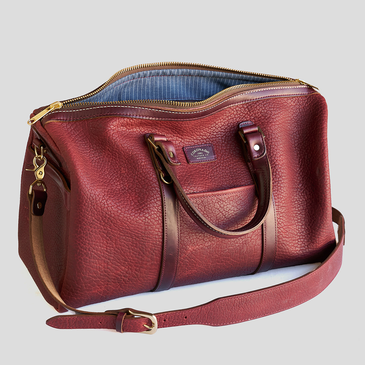 No.007 Duffel | Horween® Bison #8