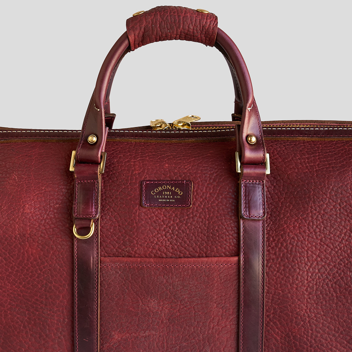 No.007 Duffel | Horween® Bison #8