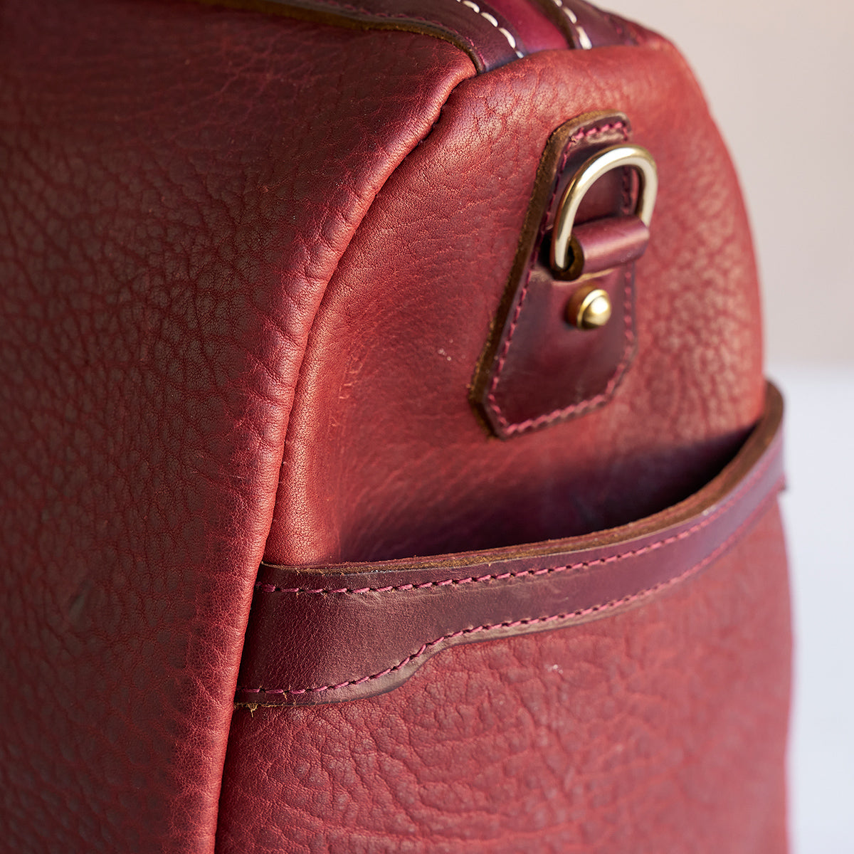 No.007 Duffel | Horween® Bison #8