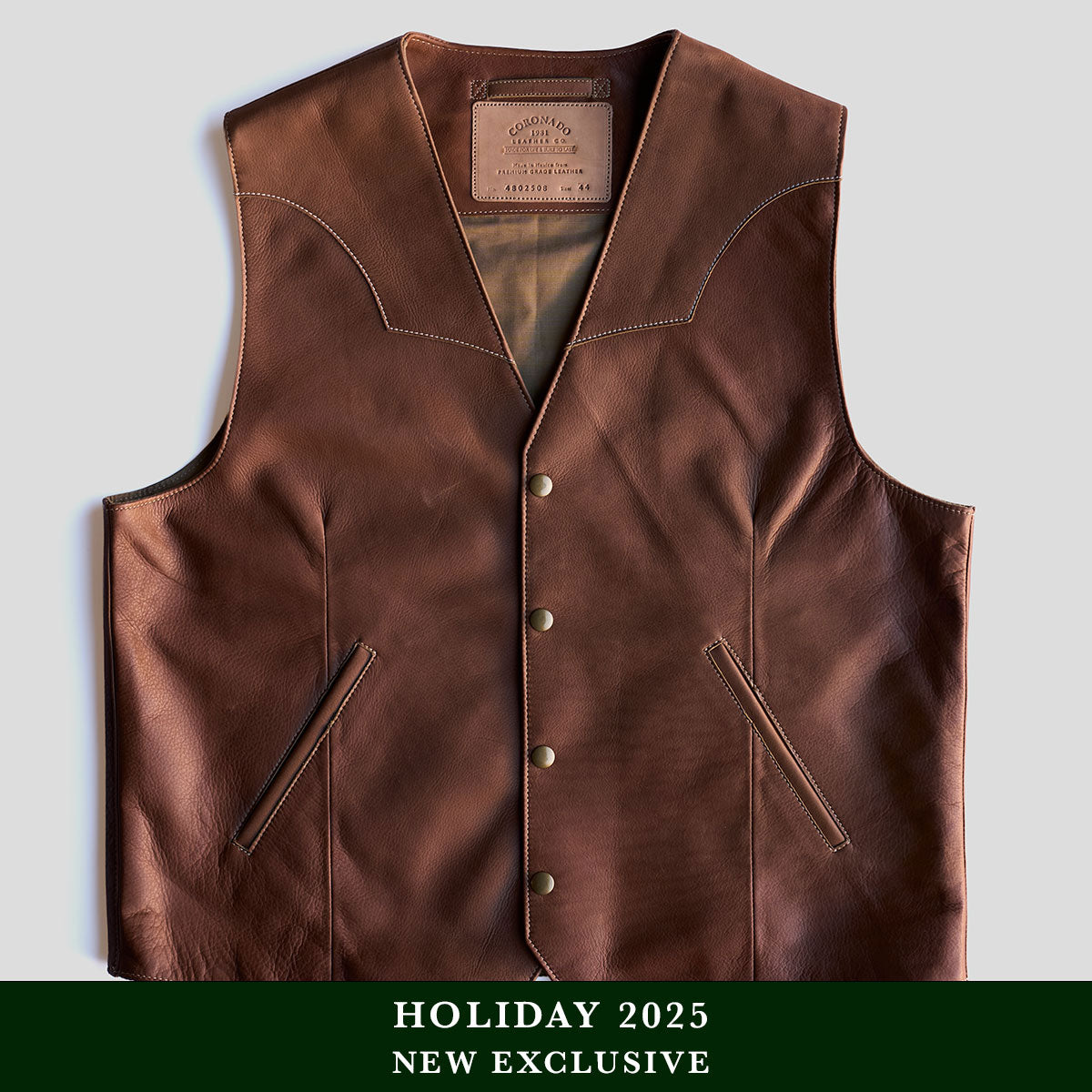 No.480 Fremont Vest | Napa Brown LE