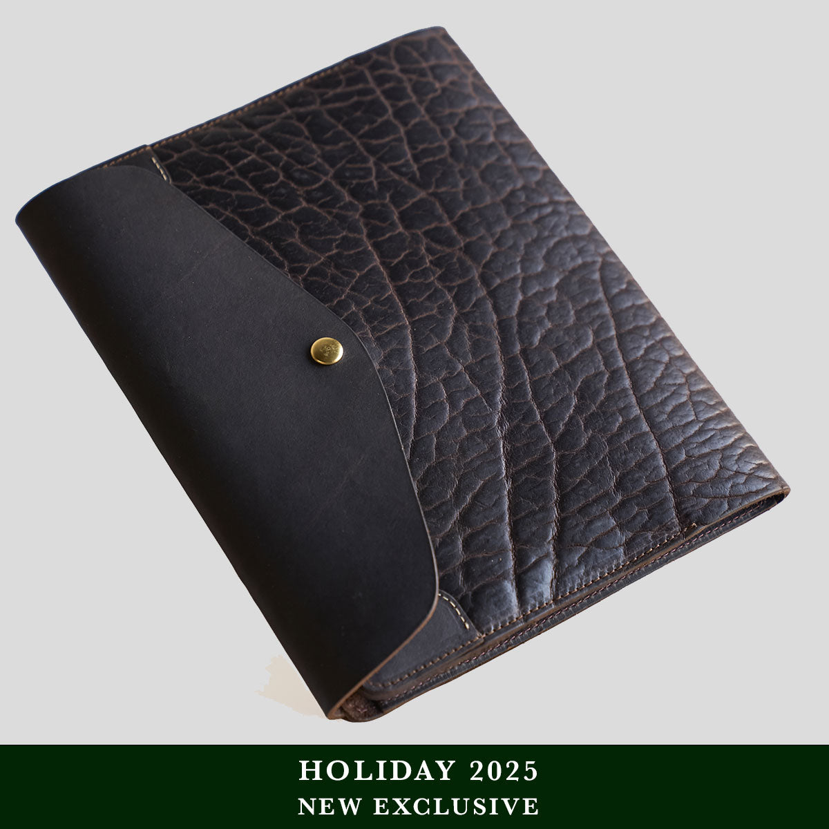 No.812 B5 Portfolio | Shrunken Bison Brown