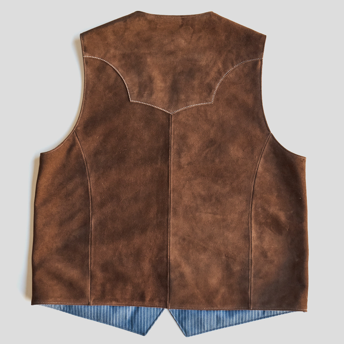 No.480 Fremont Vest | Brown Suede LE