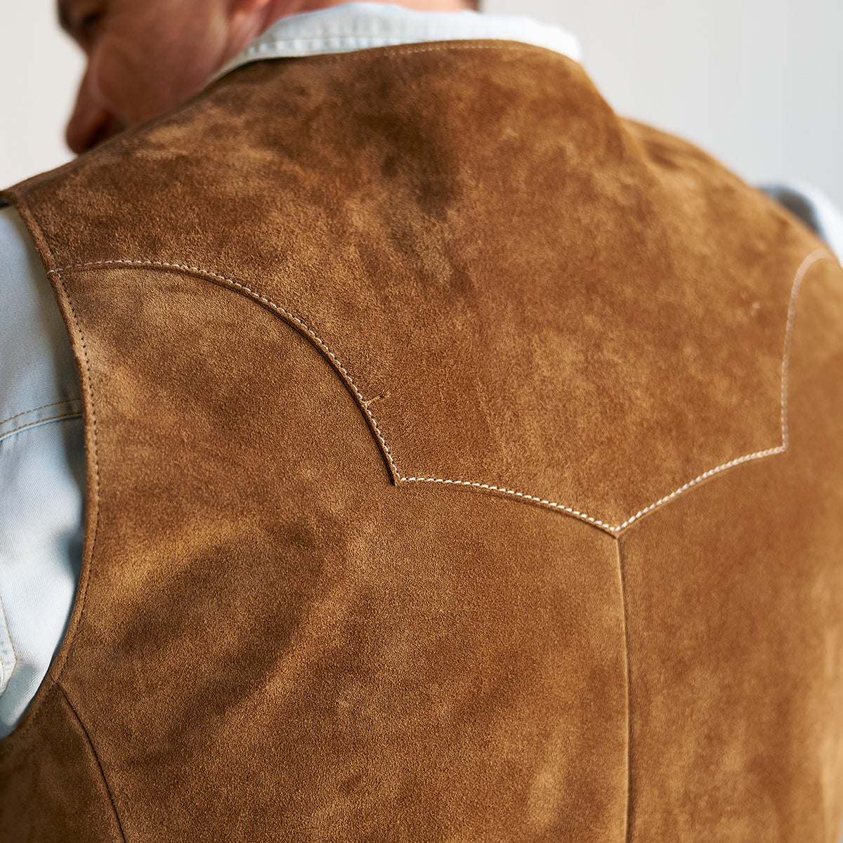 No.480 Fremont Vest | Brown Suede LE