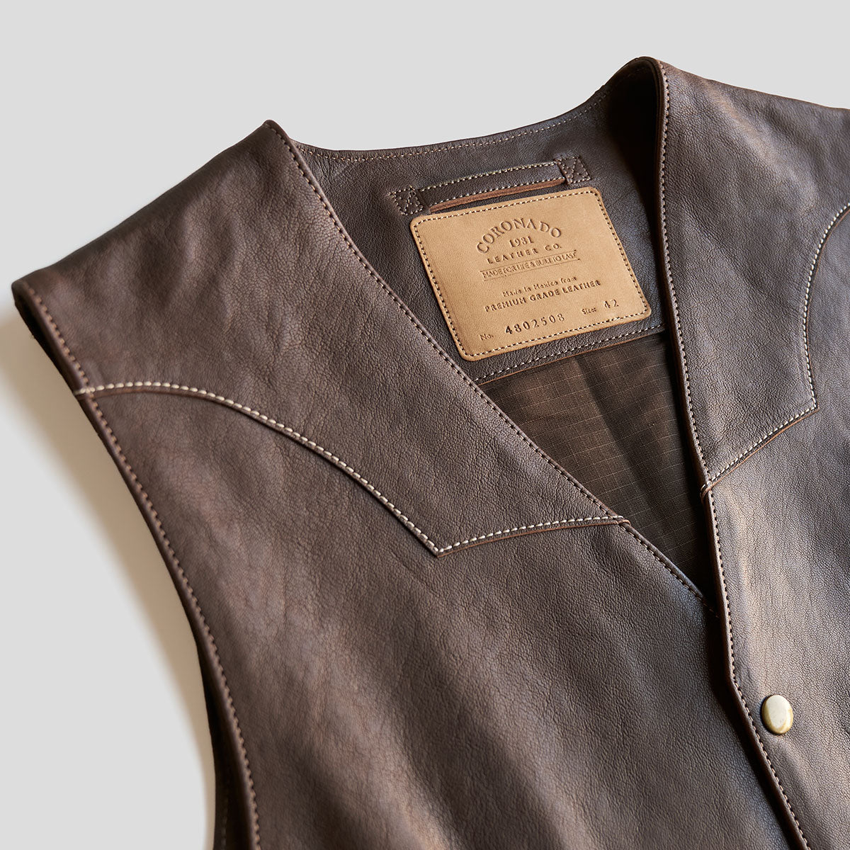 No.480 Fremont Vest | Italian Goatskin LE
