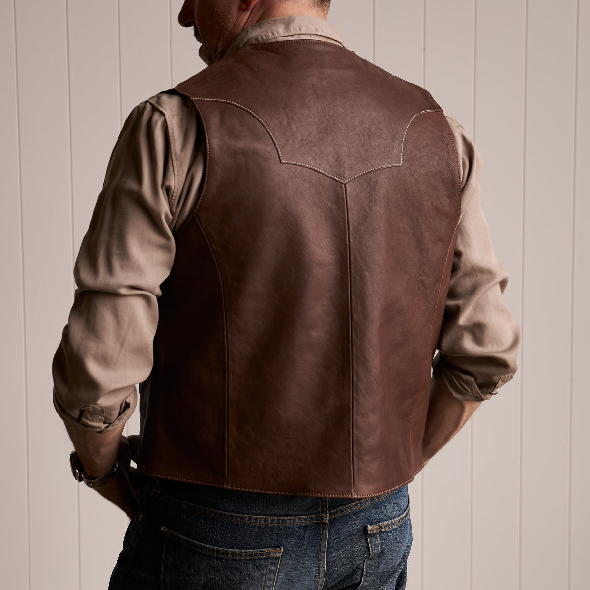 No.480 Fremont Vest | Italian Goatskin LE