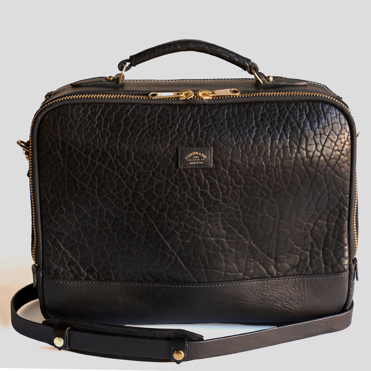 No.540 Attaché Case | LE Bison Black