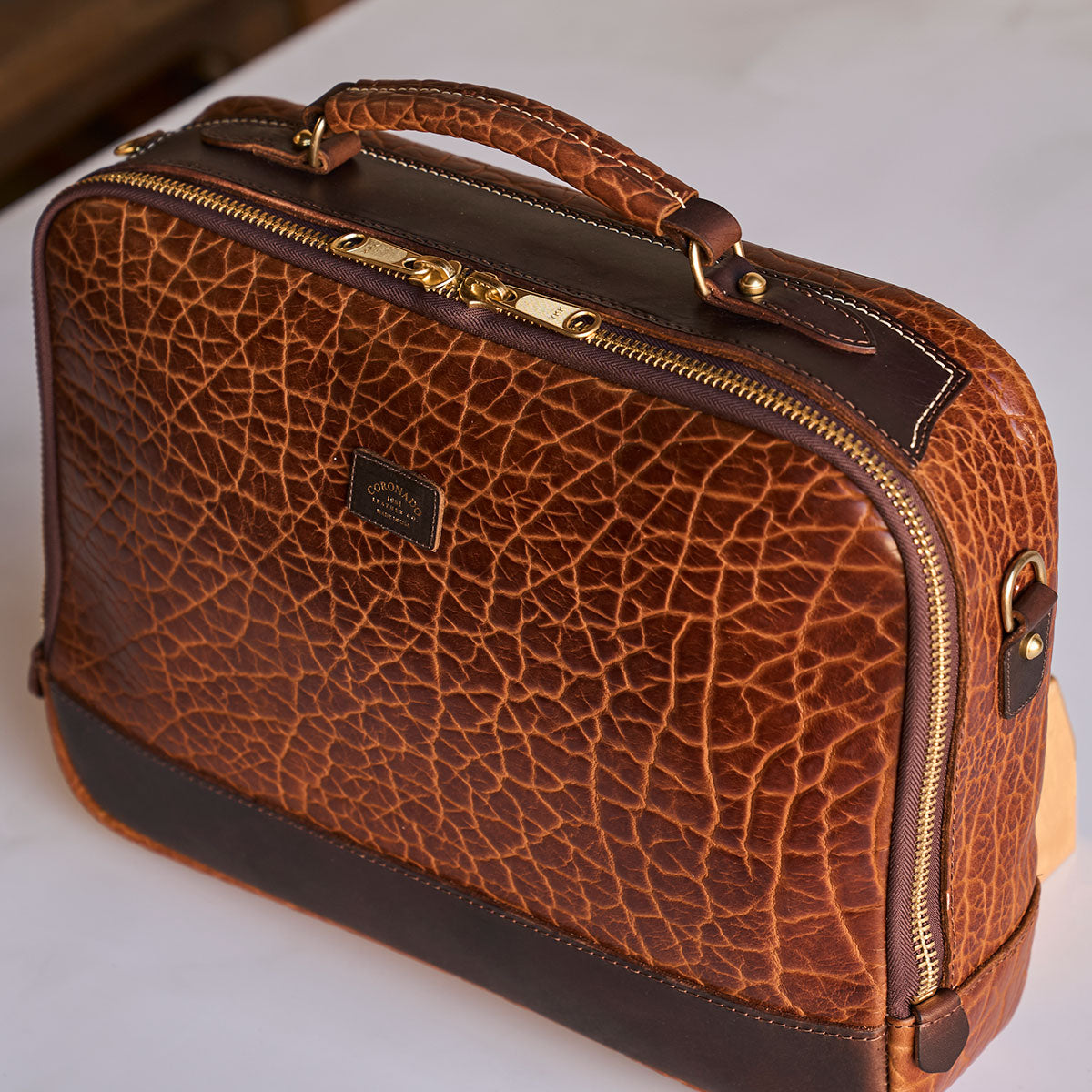 No.540 Attach Case | LE Bison Walnut