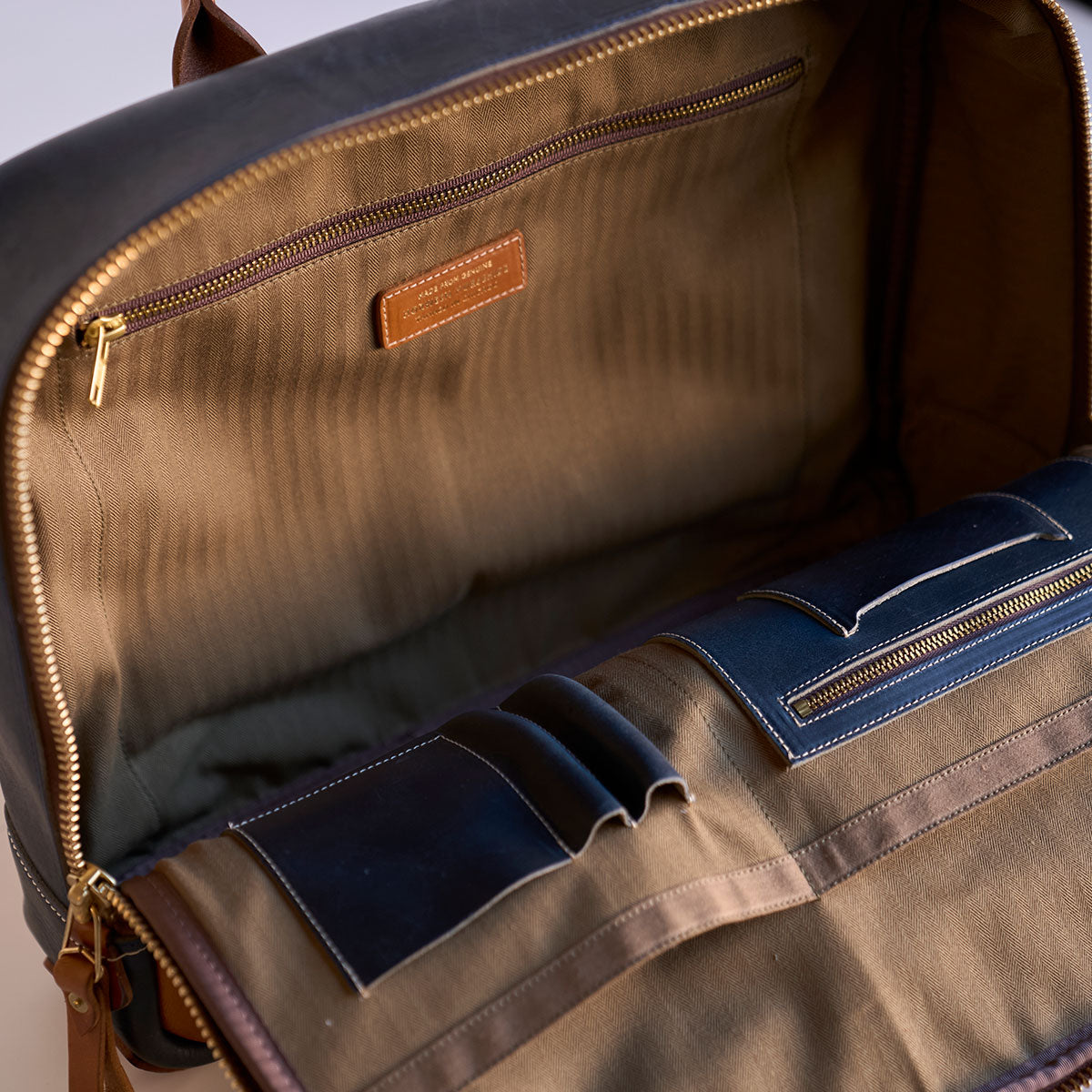 No.545 Natural SD Briefcase | Horween® Horsehide & Latigo