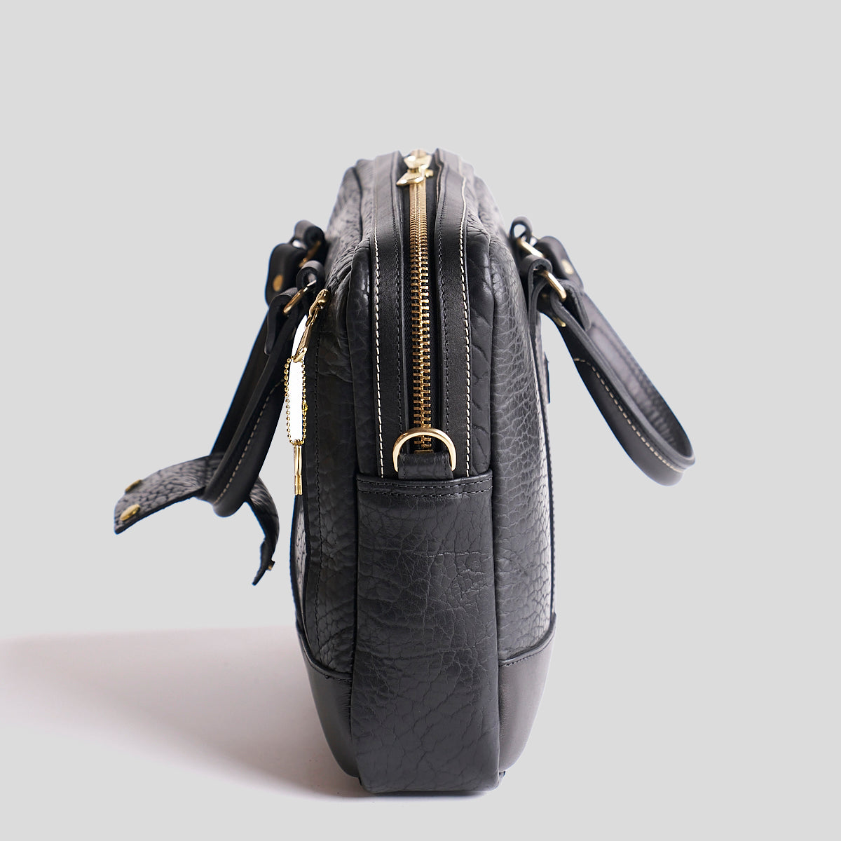 No.551 Slim Briefcase | Bison Black