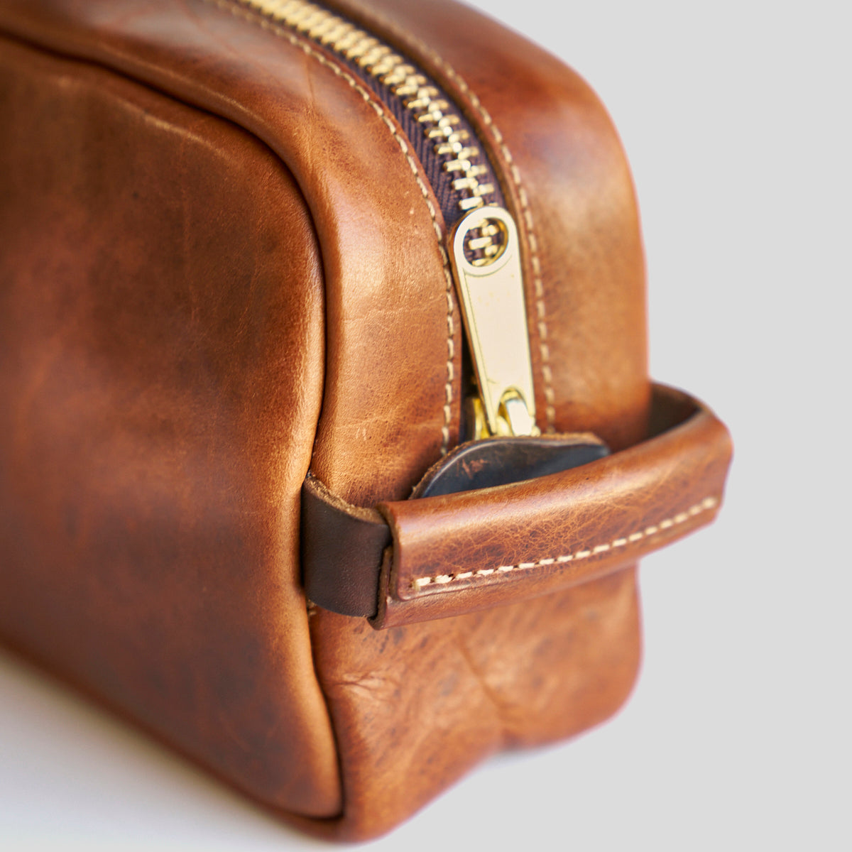 No.599 Utility Dopp Bison | Antique Brown