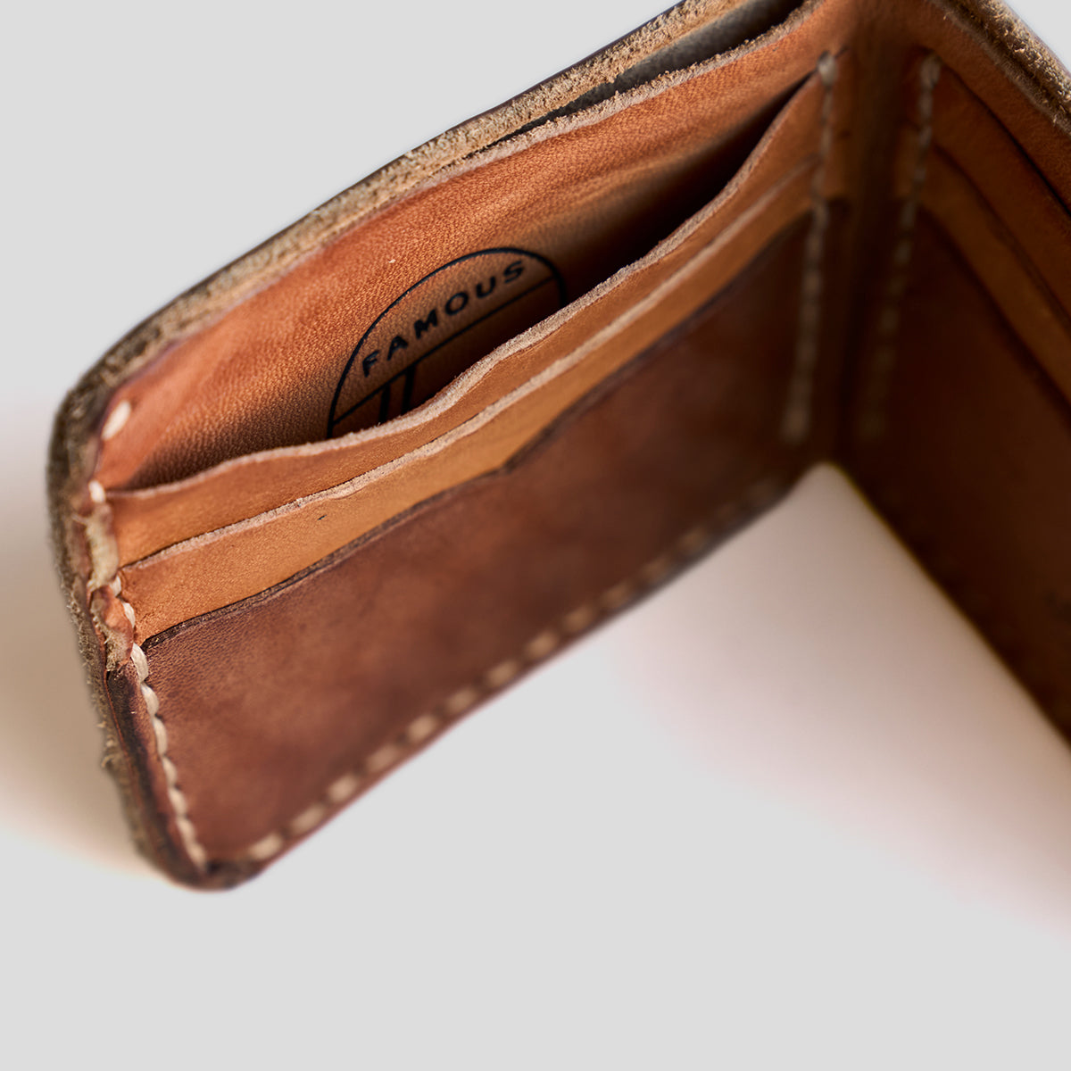 No.623 Stone-Washed Wallet | Horween® Natural