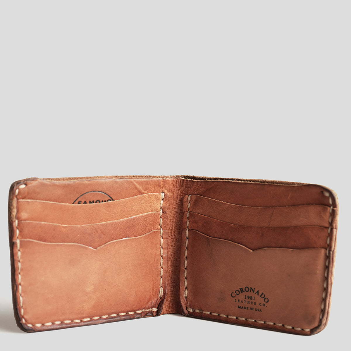No.623 Stone-Washed Wallet | Horween® Natural