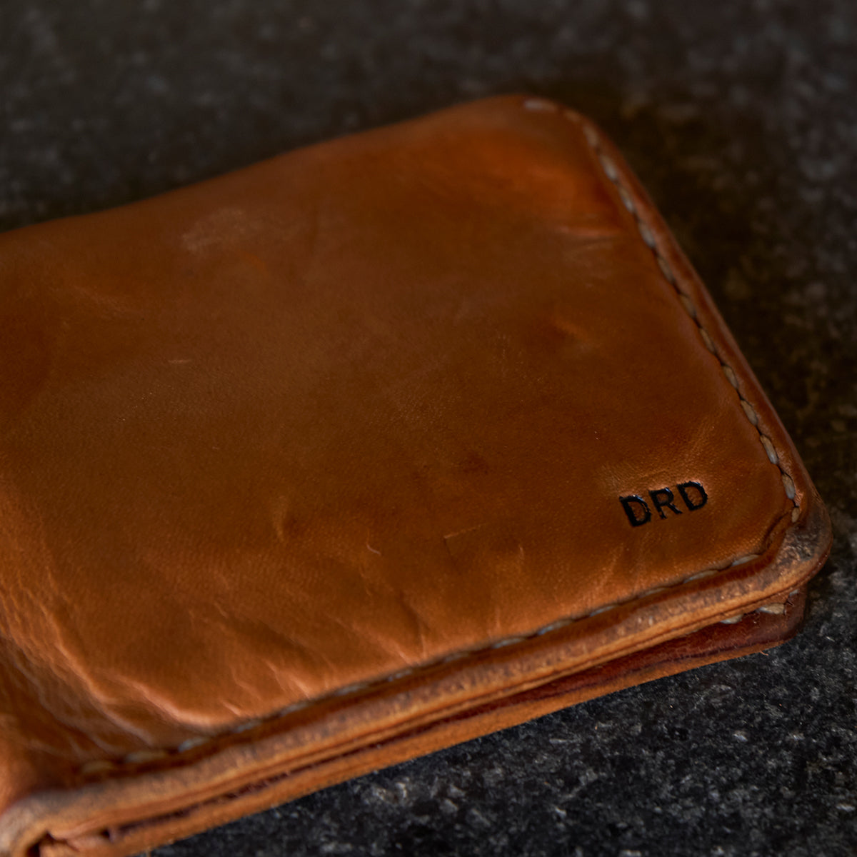 No.623 Stone-Washed Wallet | Horween® Natural