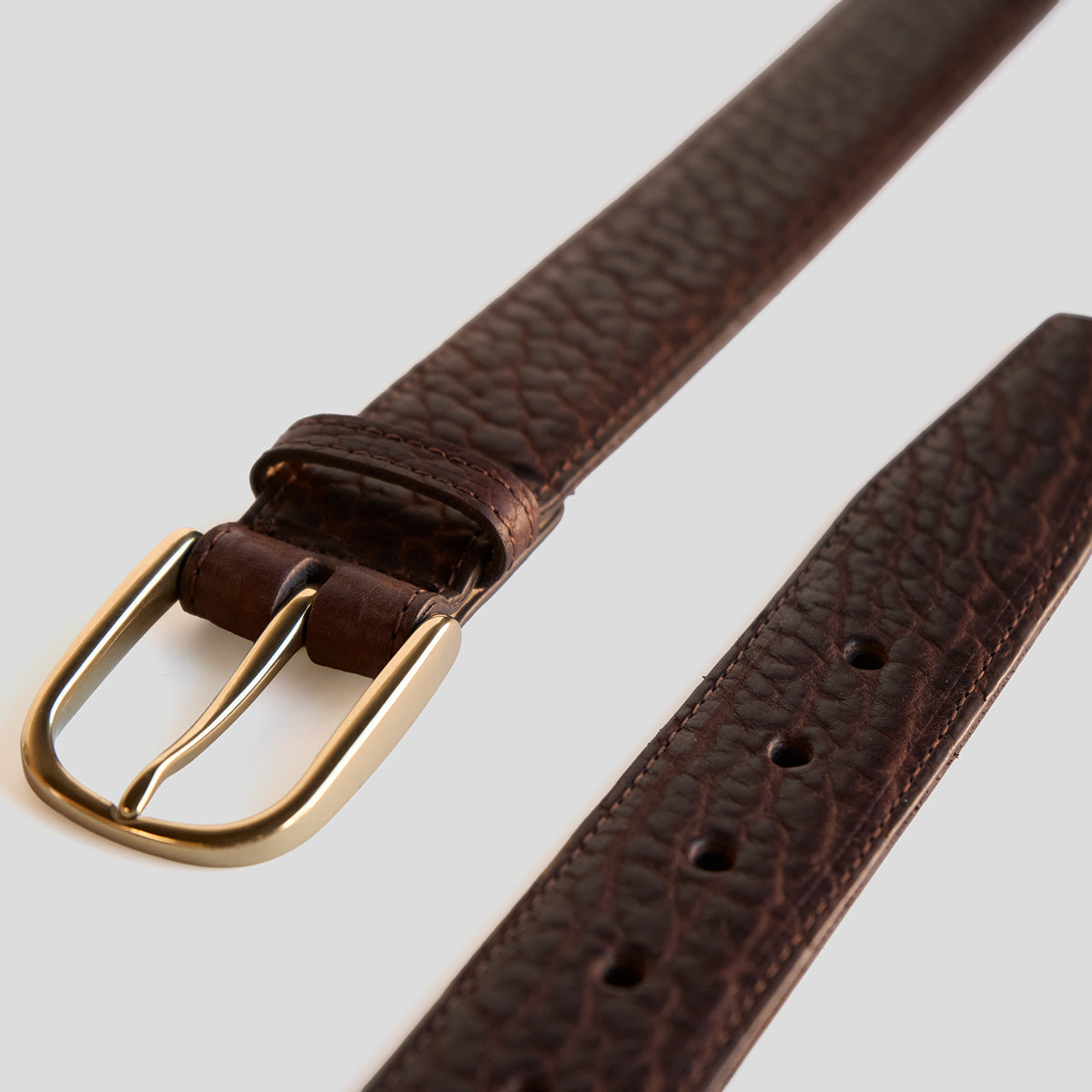 No.715 Executive Belt | Bison Brown