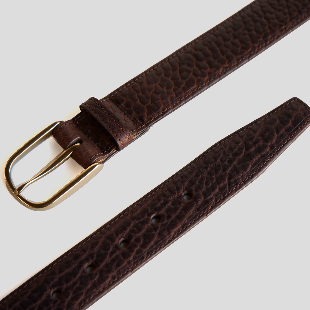 No.715 Executive Belt | Bison Brown