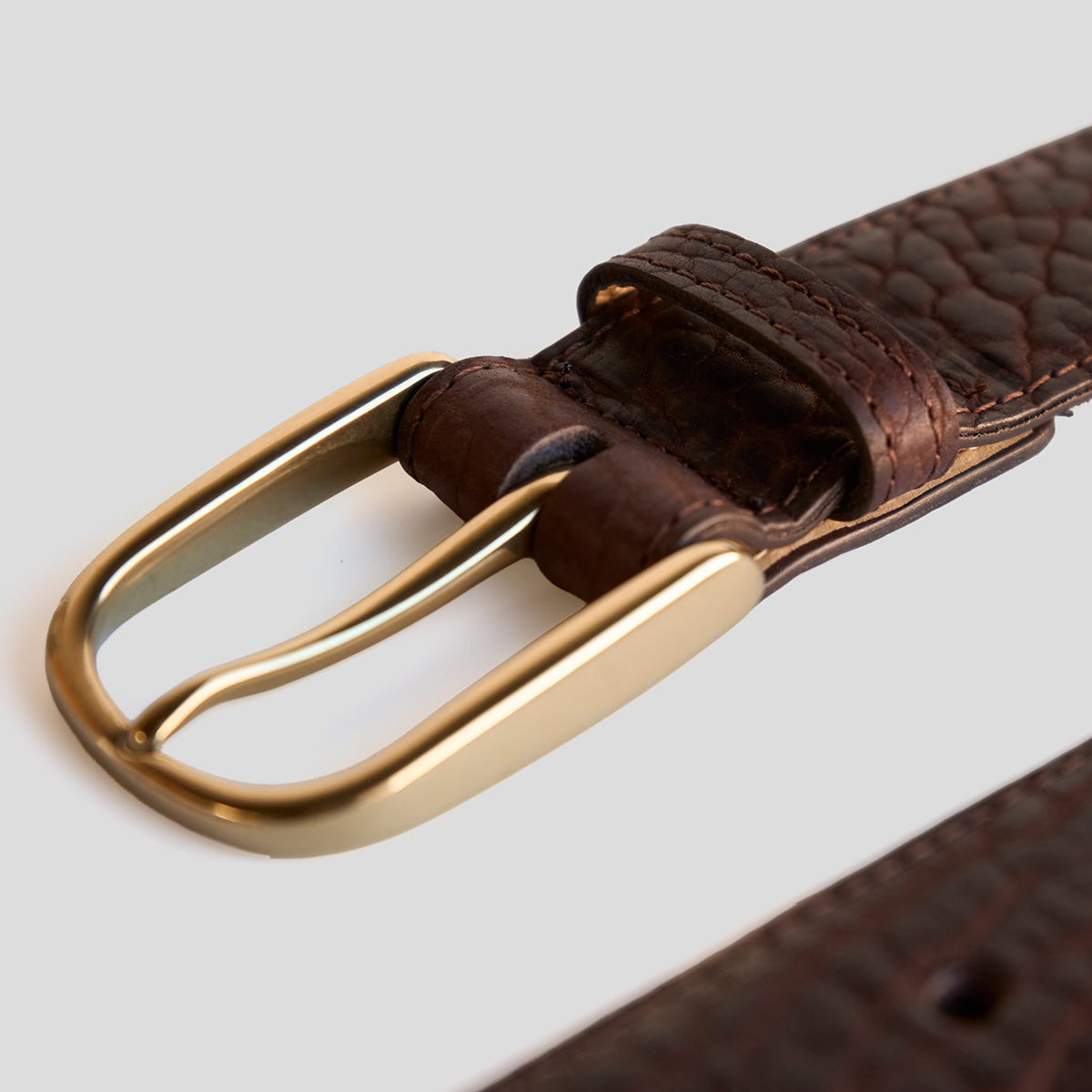 No.715 Executive Belt | Bison Brown