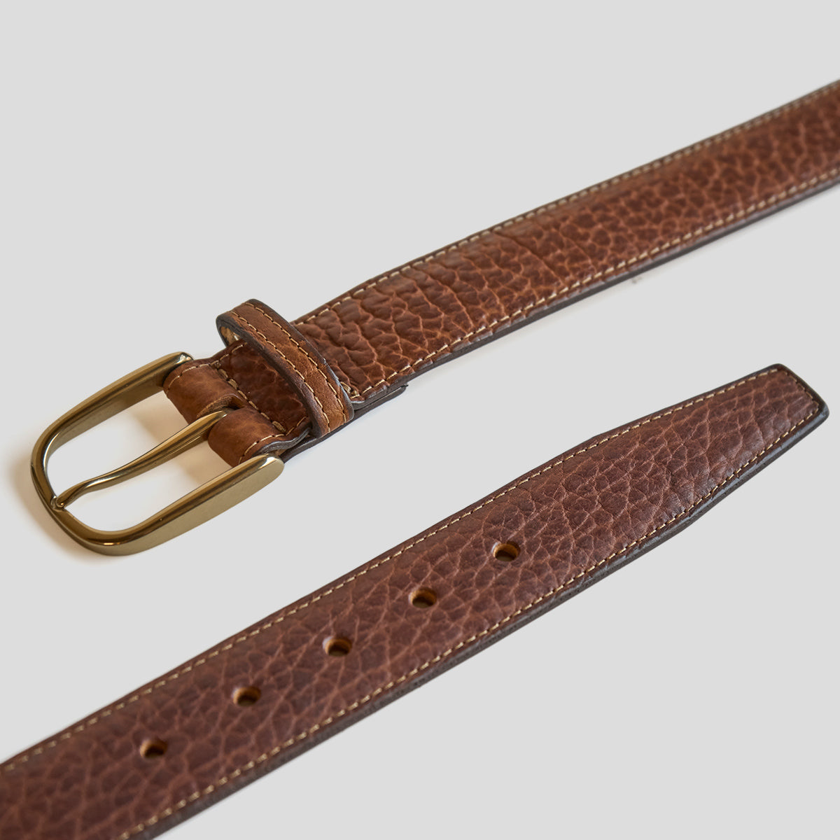 No.715 Executive Belt | Bison Walnut