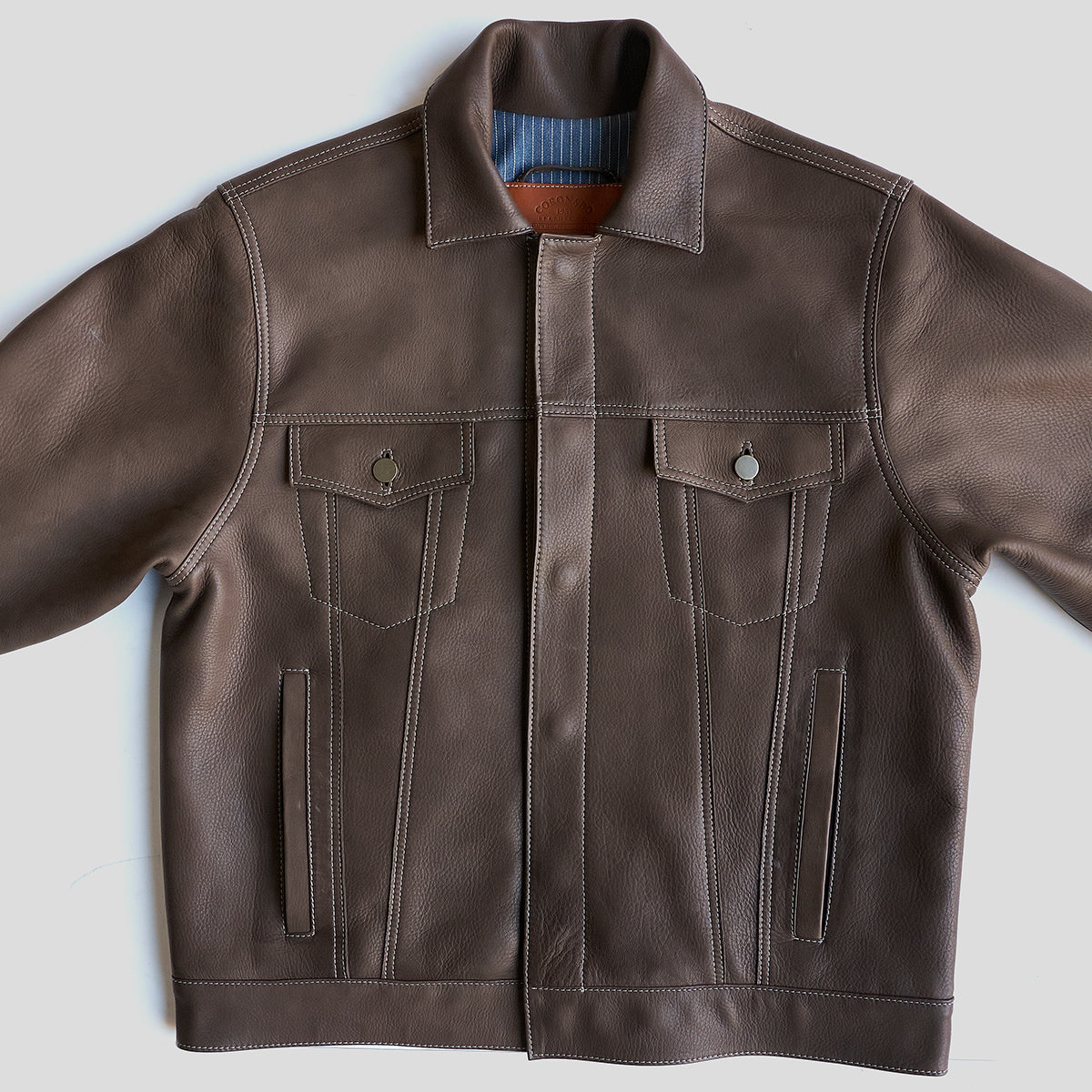 No.210 Dean Jacket | Deerskin Brown