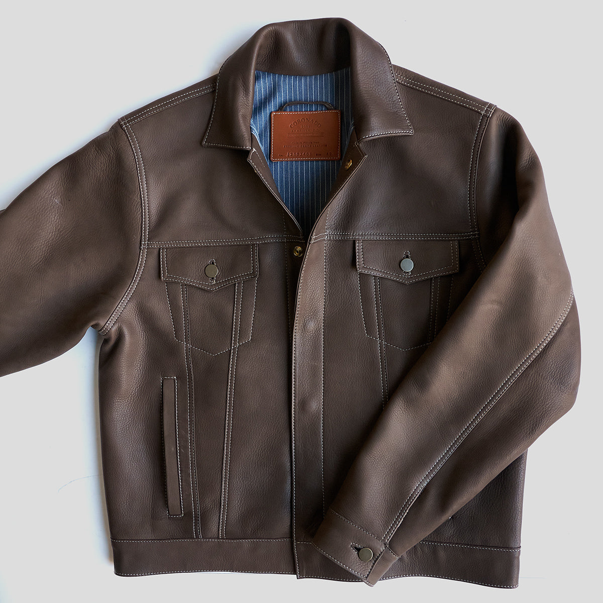 No.210 Dean Jacket | Deerskin Brown