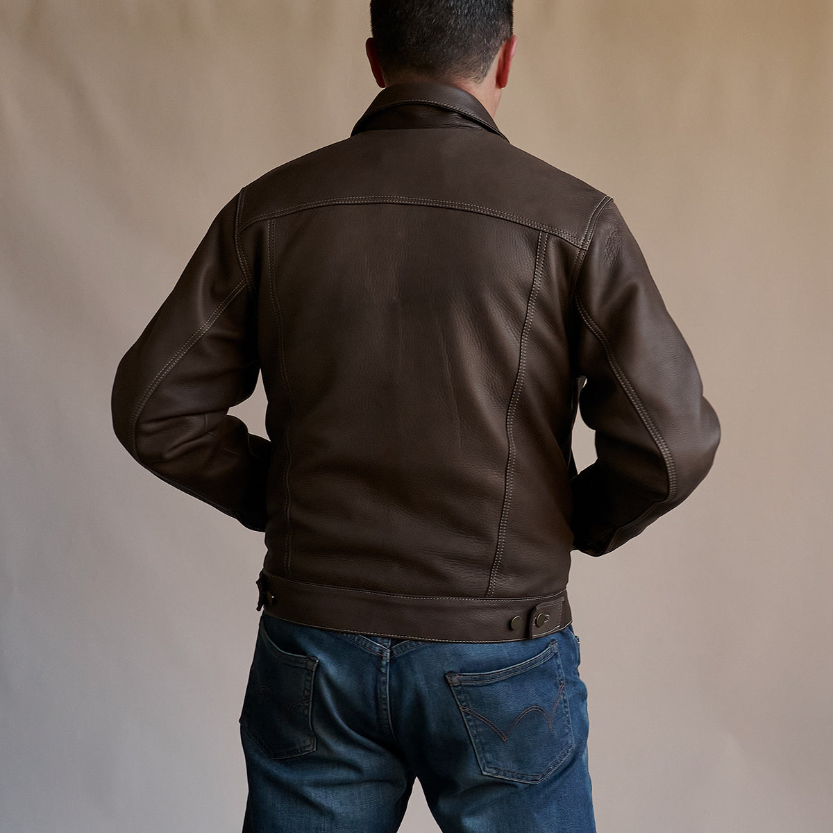 No.210 Dean Jacket | Deerskin Brown