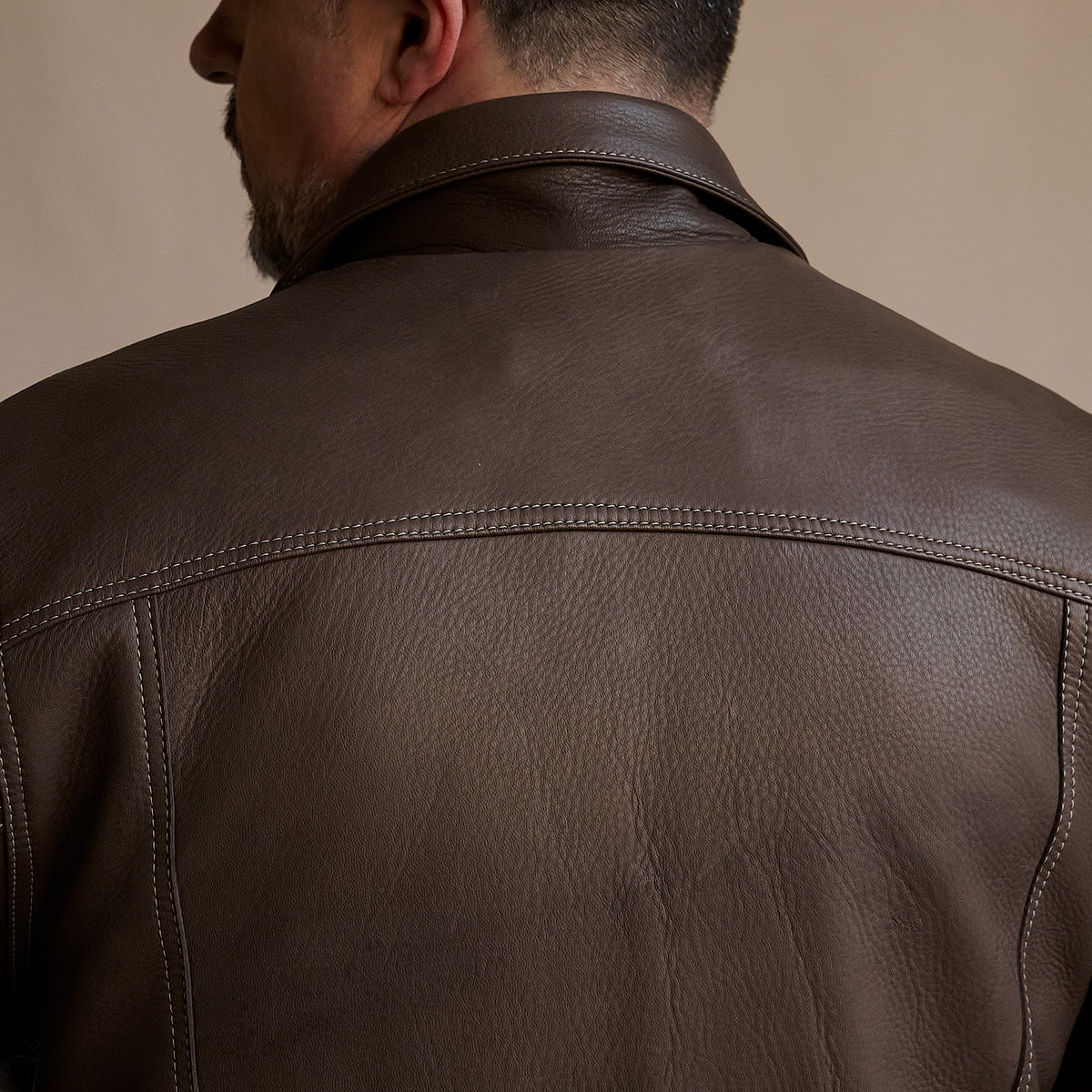 No.210 Dean Jacket | Deerskin Brown