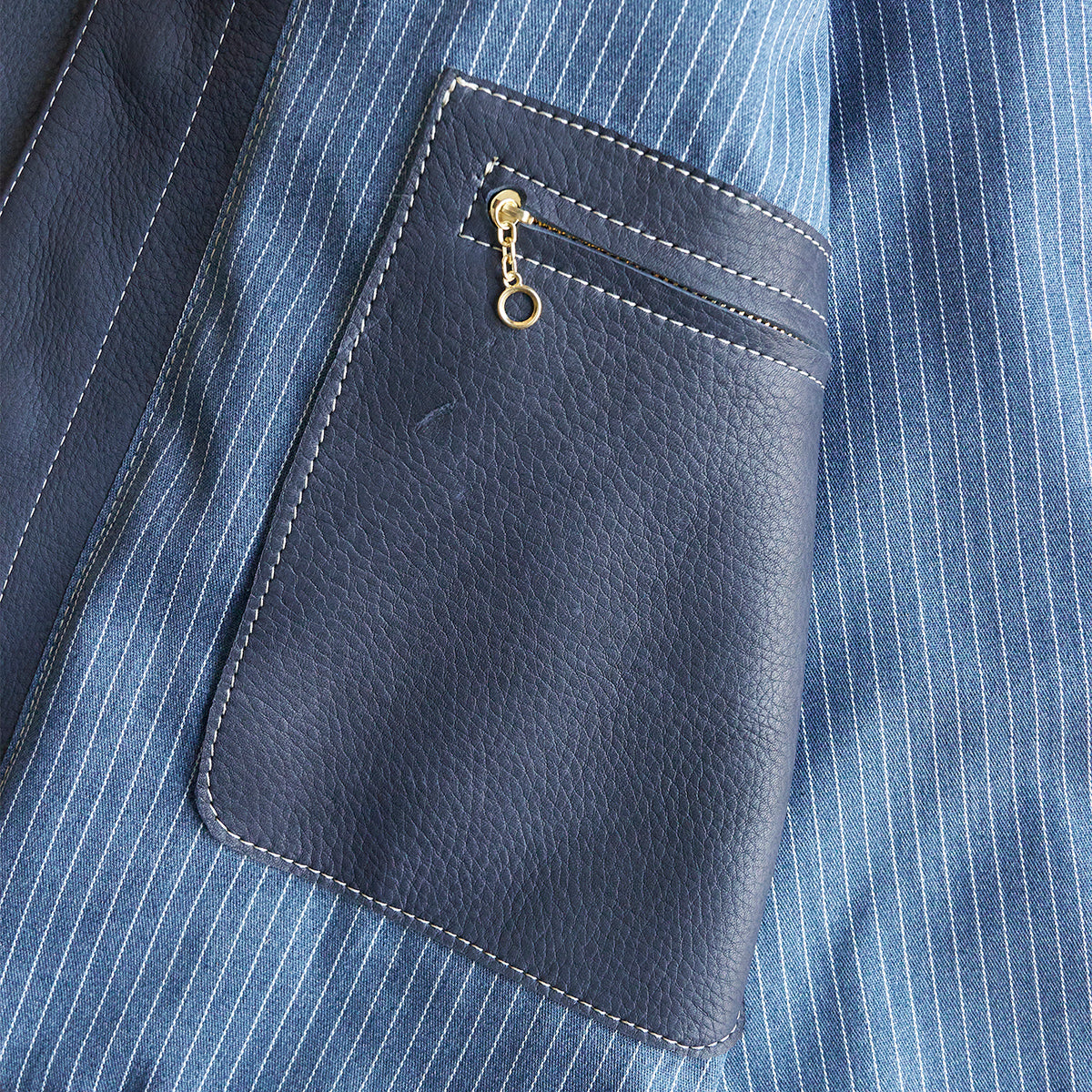 No.210 Dean Jacket | LE Deerskin Indigo