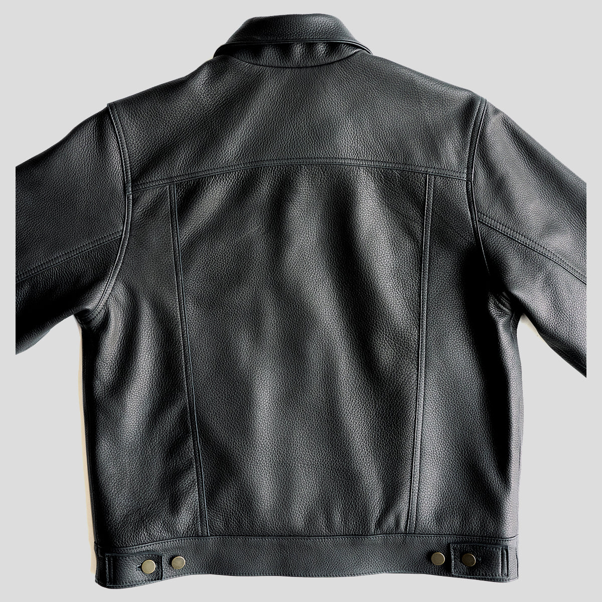 No.210 Dean Jacket | LE Deerskin Black x15