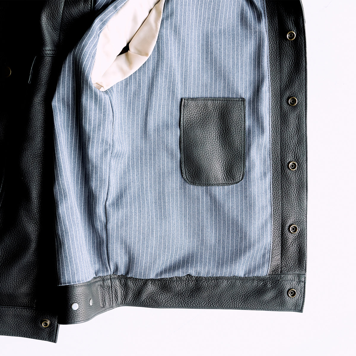 No.210 Dean Jacket | LE Deerskin Black x15