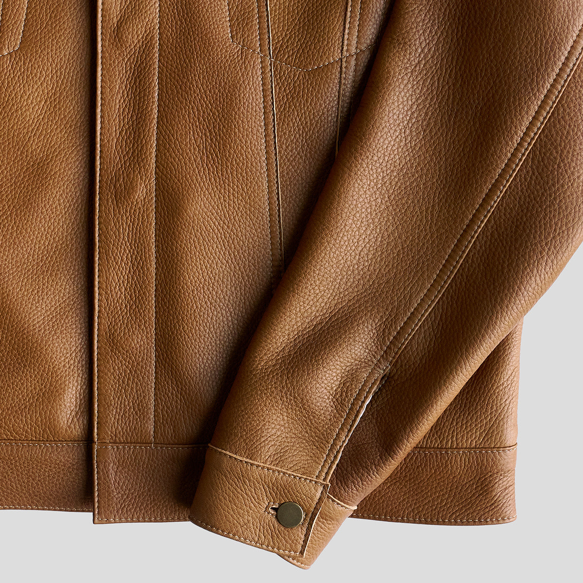 No.210 Dean Jacket | LE Deerskin Brown