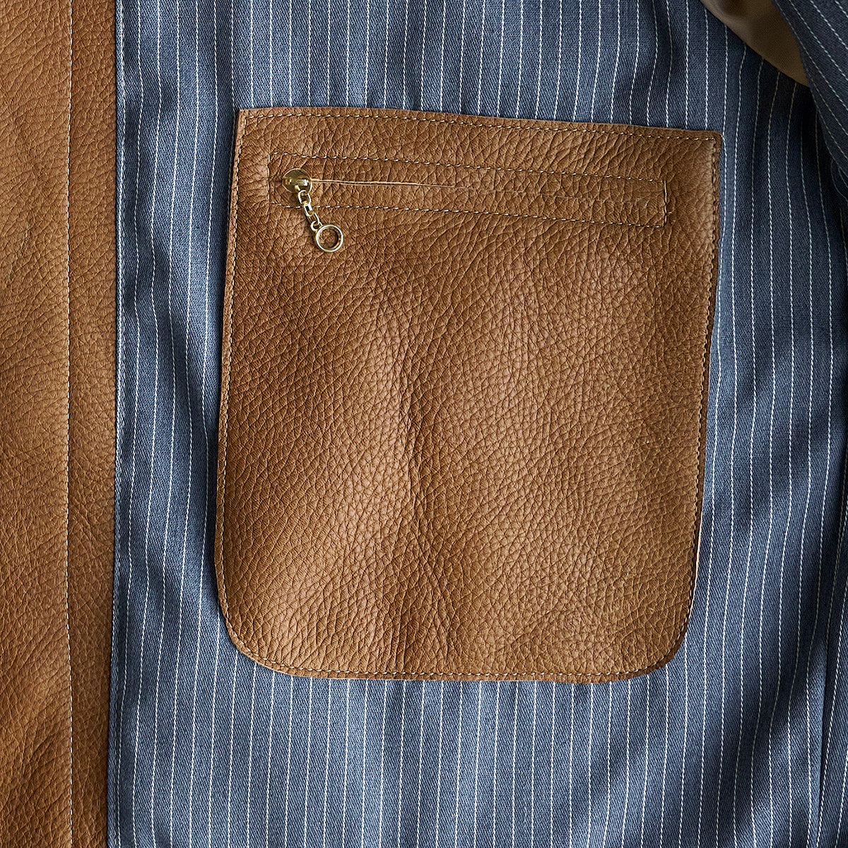 No.210 Dean Jacket | LE Deerskin Brown