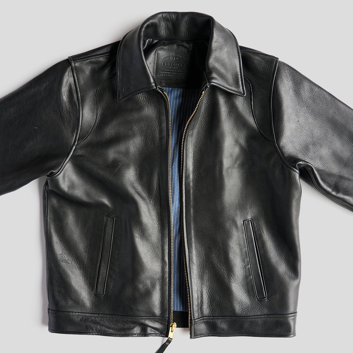 Horween® Deerskin Garrison No.312 | Utica Black
