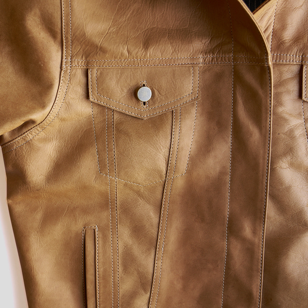 No.210 Dean Jacket | Horween® Horsehide Tan