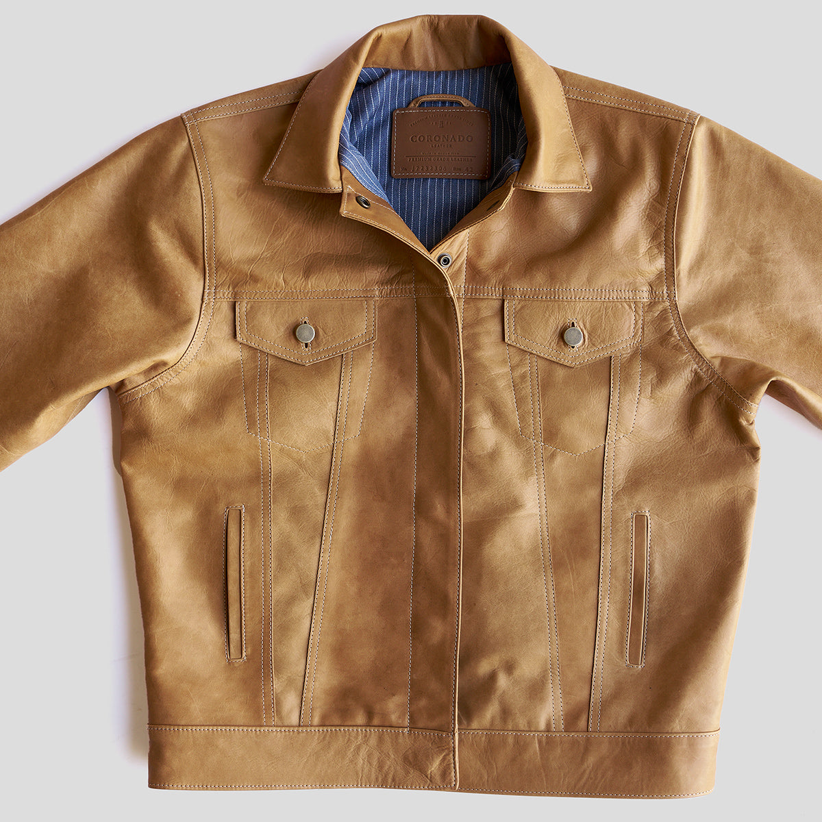 No.210 Dean Jacket | Horween® Horsehide Tan
