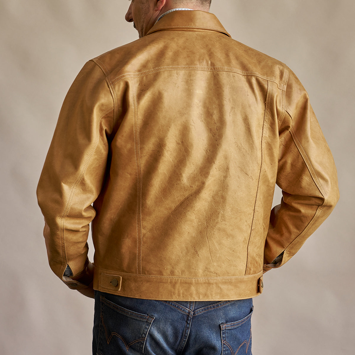 No.210 Dean Jacket | Horween® Horsehide Tan