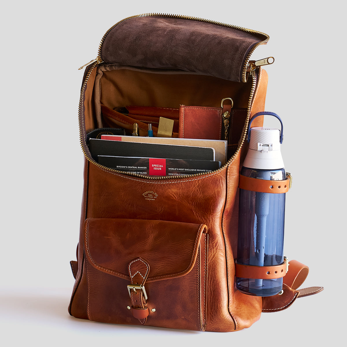 No.750 Top-Zip Backpack | Americana Tan