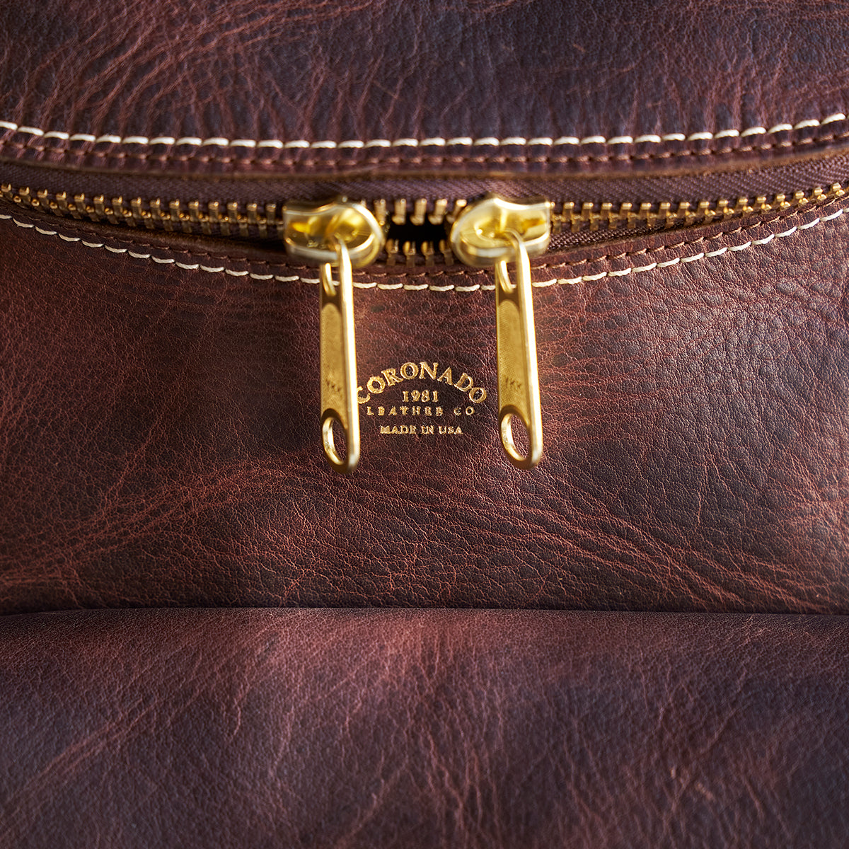 No.750 Top-Zip Backpack | Dearborn Brown