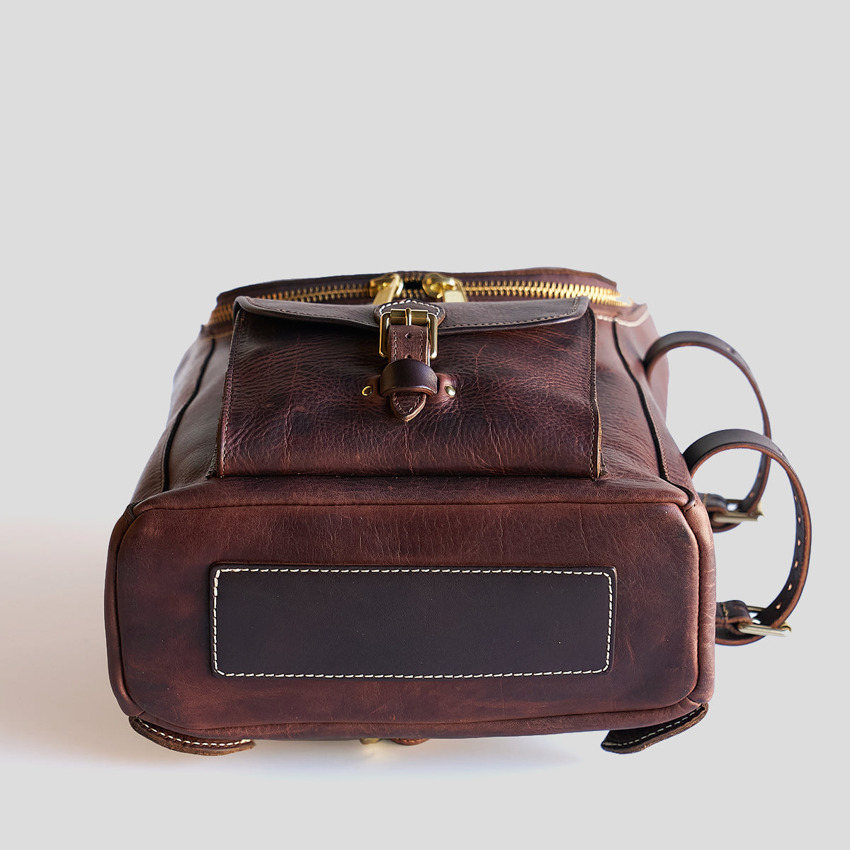 No.750 Top-Zip Backpack | Dearborn Brown