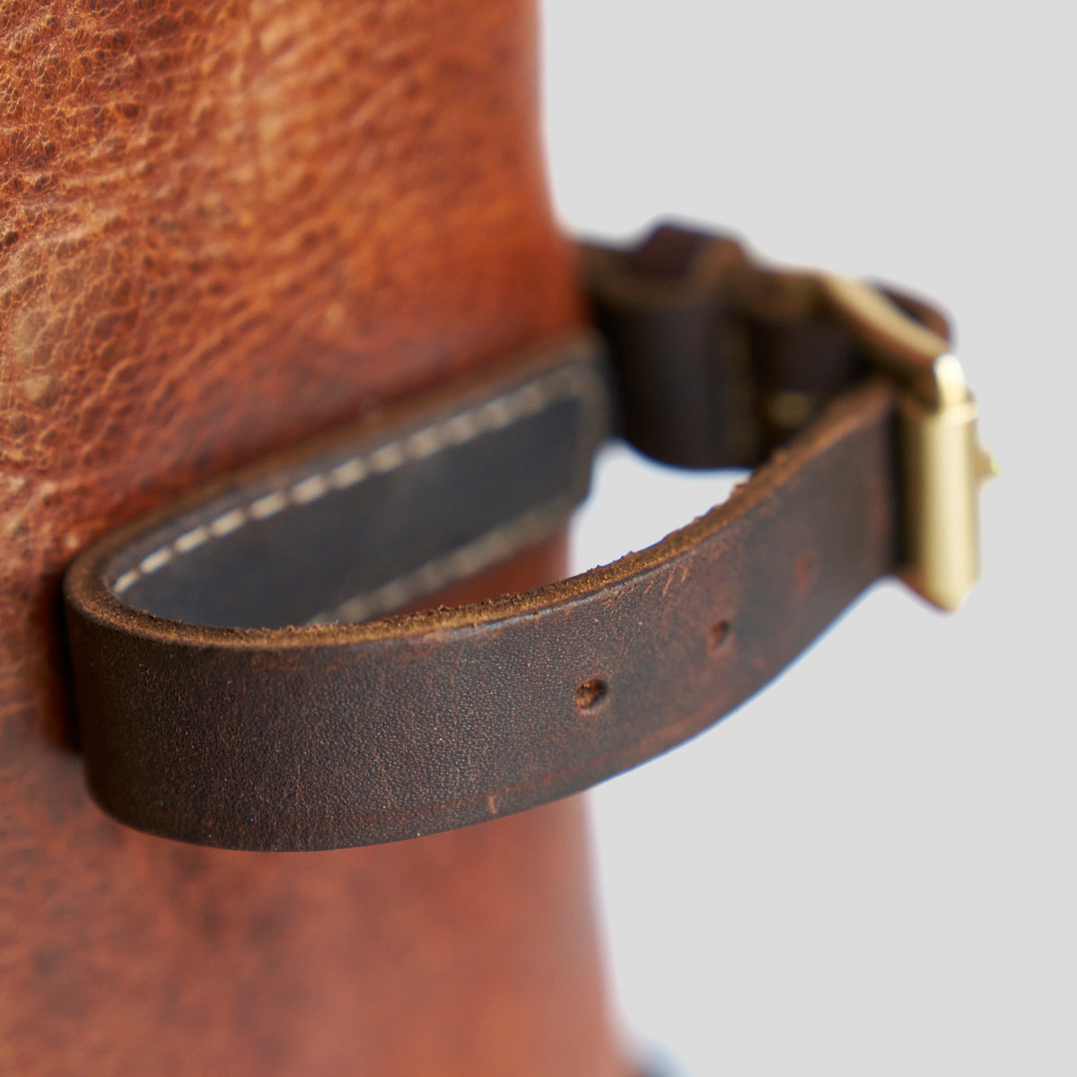 No.750 Top-Zip Bison Backpack | Antique Brown