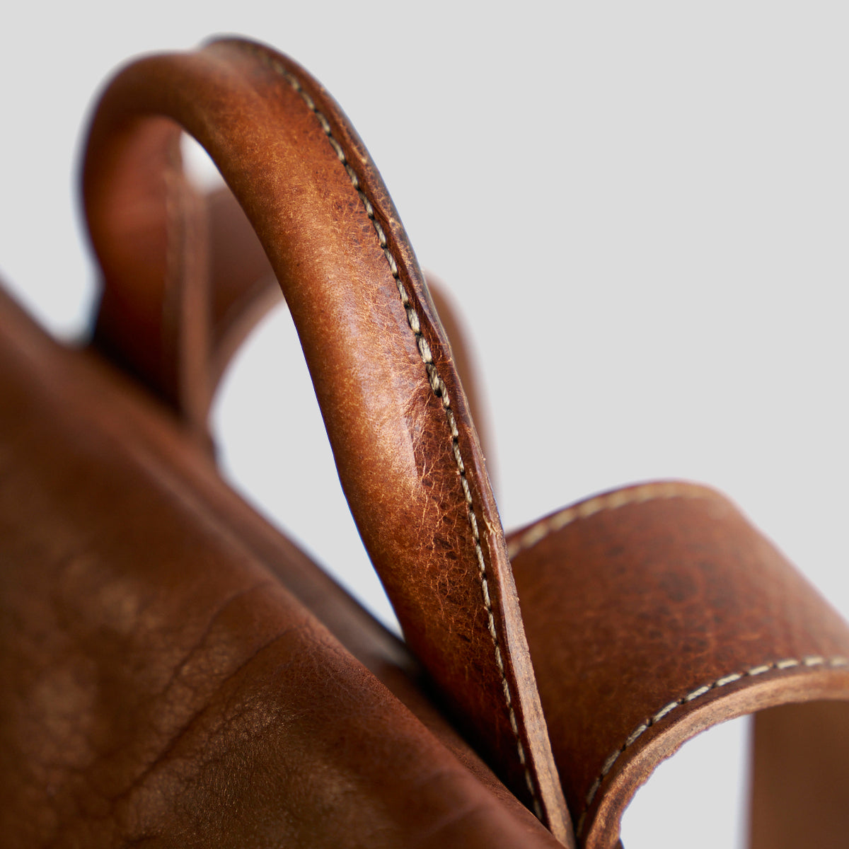 No.750 Top-Zip Bison Backpack | Antique Brown