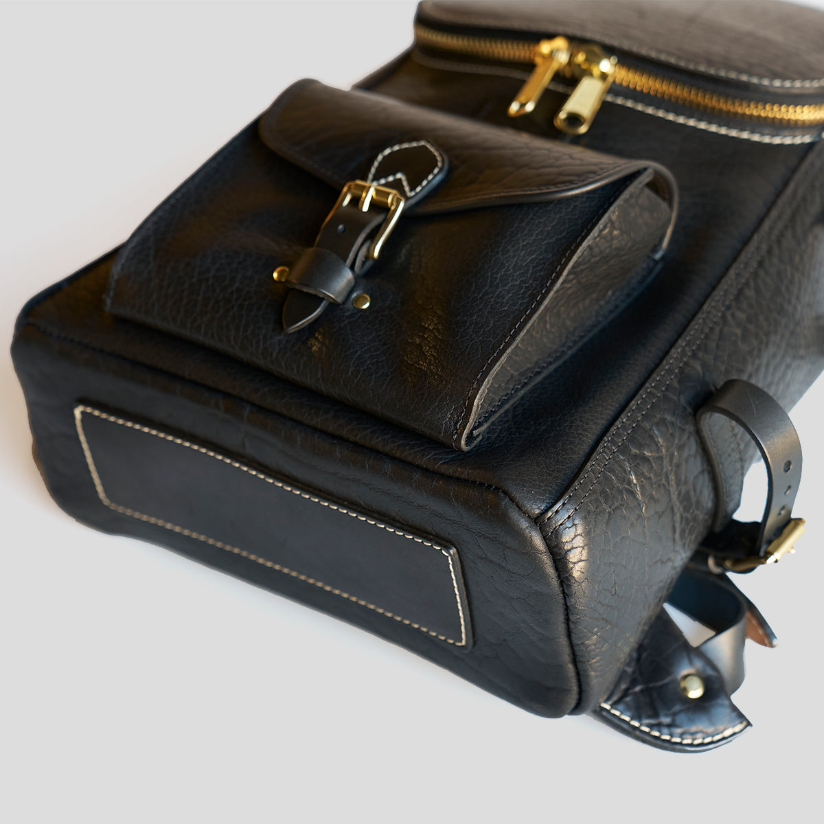 No.750 Top-Zip Backpack | Bison Black