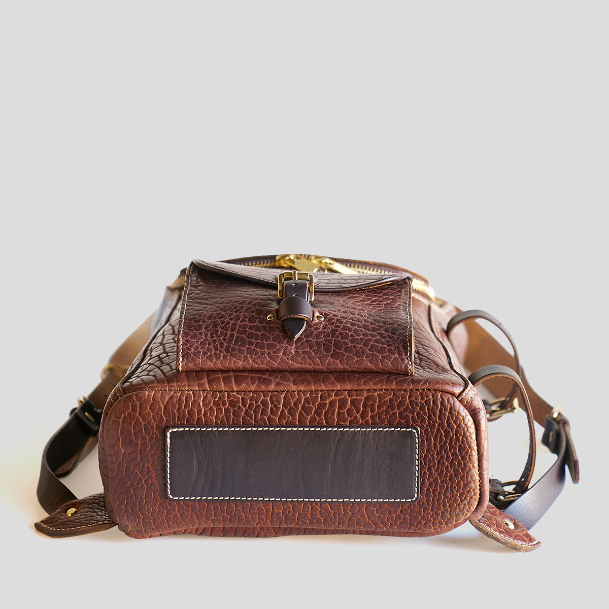 No.750 Top-Zip Backpack | Bison Walnut