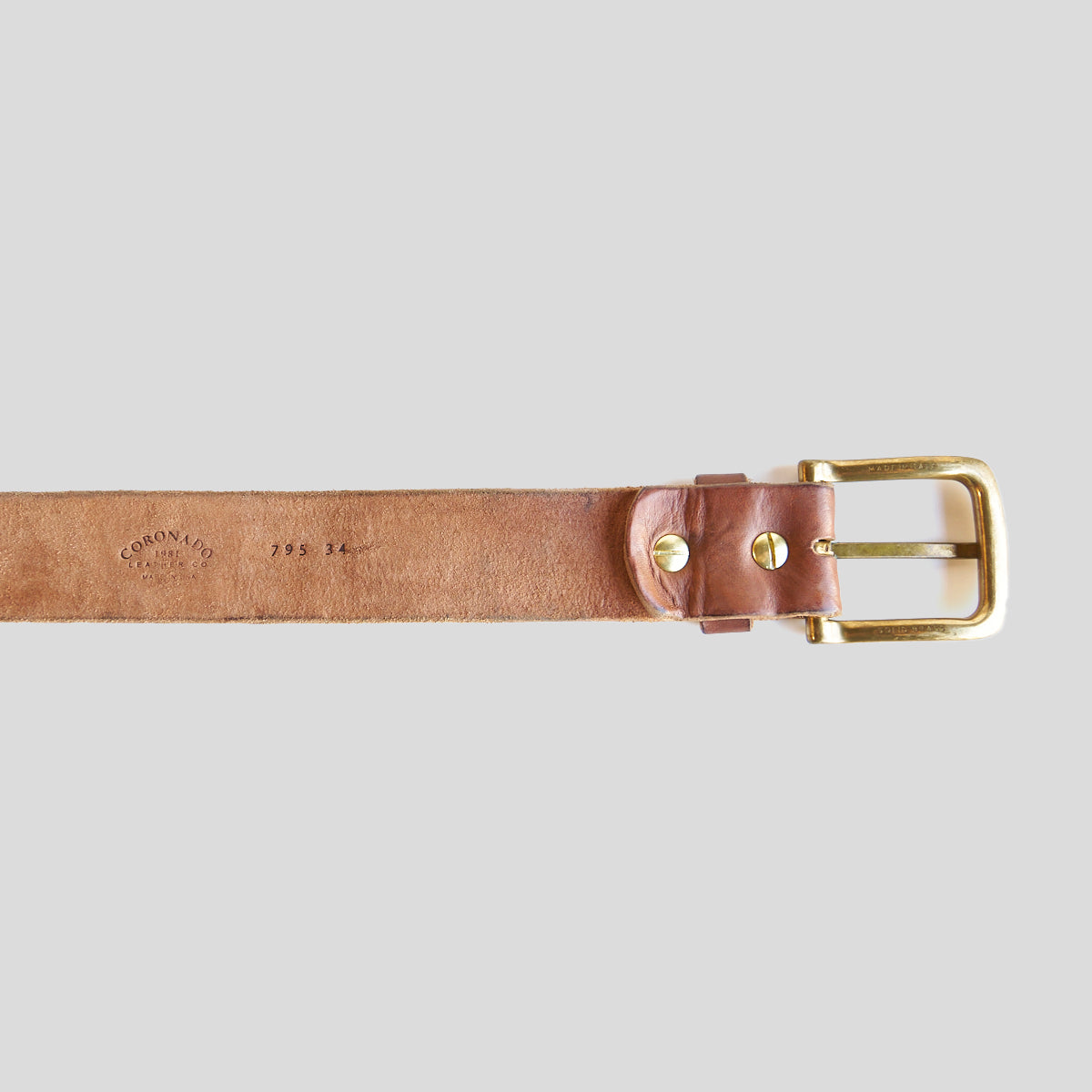 No.795 Vintage Embossed Belt | San Francisco